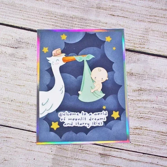 Фото Металлические вырубные формы Piggy Craft: вырубные ножи-трафареты для декораций в виде пеликанов, для скрапбукинга и бумажных поделок №4