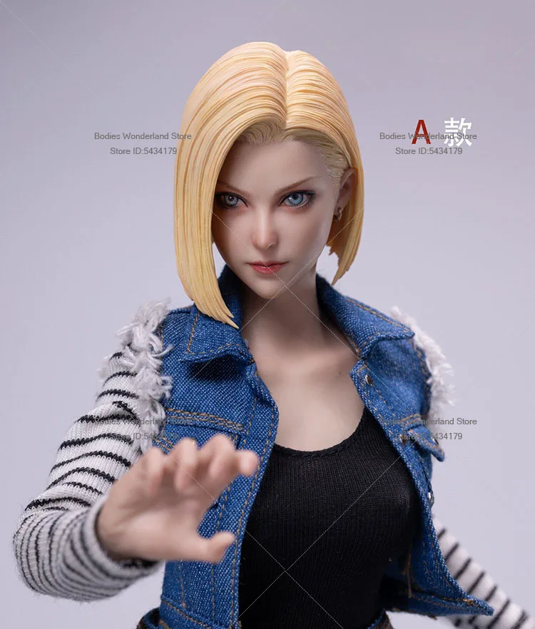 Фото В наличии: VHTOYS VH001A, голова Jili с короткими волосами и подвижными глазами, масштаб 1/6, для 12-дюймовых фигурок солдаток/девушек. №3