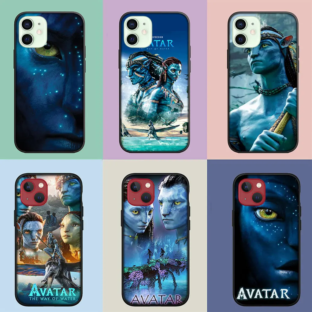 Мягкий чехол для телефона Avatar The Way of Water TV Apple iPhone 16 15 14 13 12 11 Pro Max 6 6s Plus + SE 16+ Case