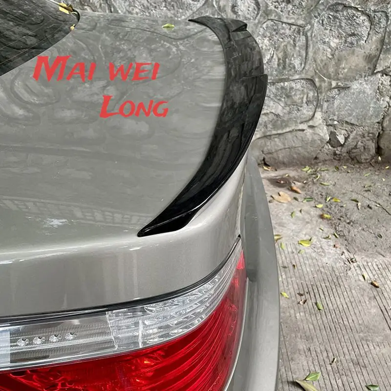 Фото Для BMW 5 серии E60 M5 520i 525i 523i M4 2004-2010 гг. Задняя крышка багажника, спойлер, крылья, аксессуары для внешней тюнинга автомобиля №2