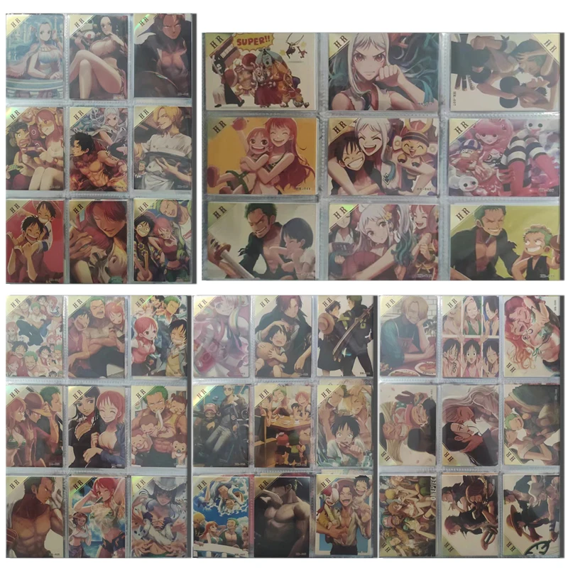ONE PIECE SP HR QR card Monkey D. Luffy Nami Boa Hancock Tony Chopper Shanks Коллекция игрушек для мальчиков