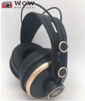 ISK HD9999 HD-мониторные наушники полностью закрытые для мониторинга DJ Audio Mixing