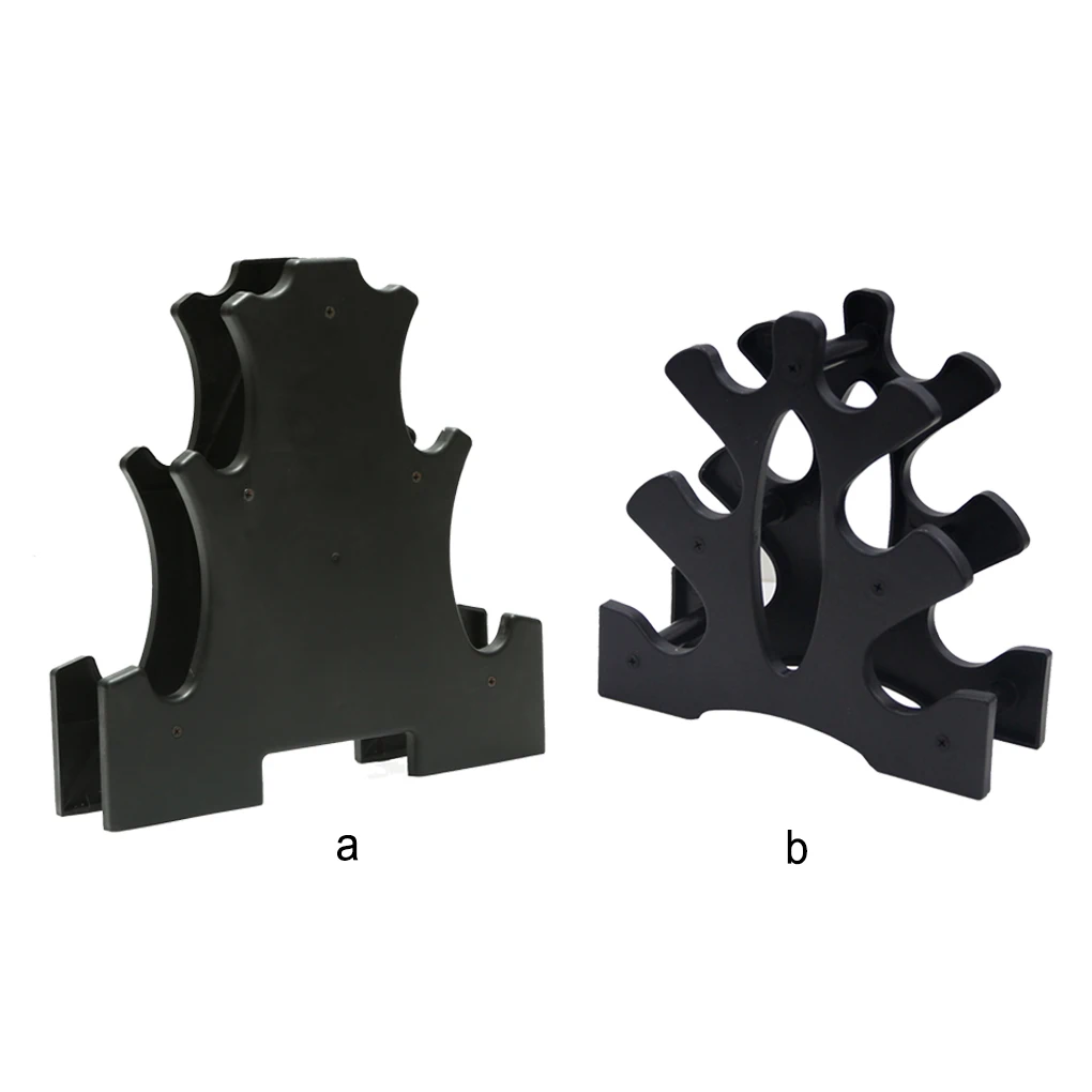 

Гантели из ПВХ стойка для хранения кронштейнов многослойная компактная Стойка многоразовая поддержка для тренировок демонстрация гимнастического зала с маленькими листьями