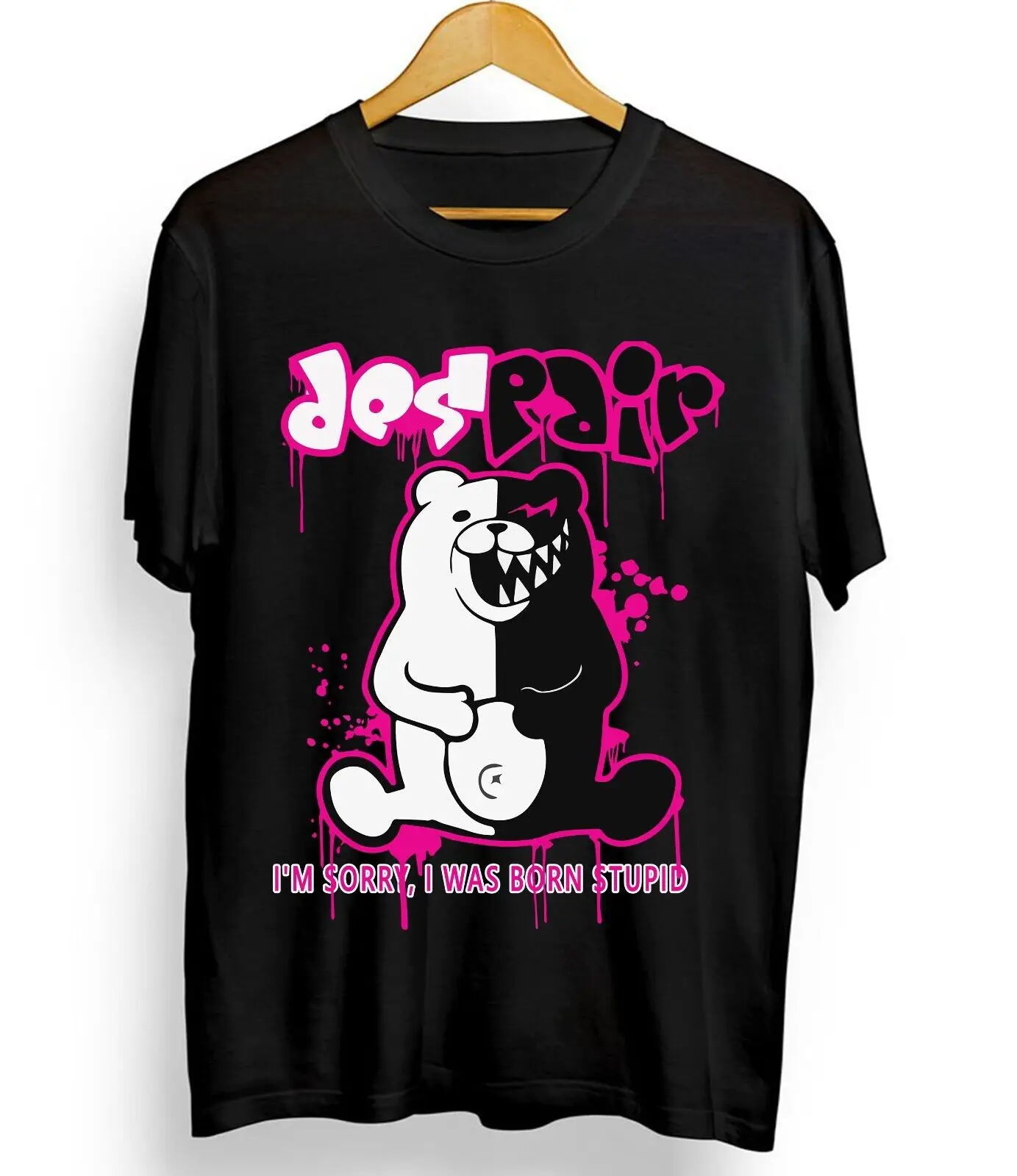 Фото Футболка Danganronpa Junko Komaeda Monokuma Despair Manga Monobear Hopes №4