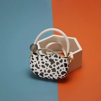 2022 summer high quality handbag cute leopard pattern womens shoulder bag fashion pu lether crossbody bag female sac a main