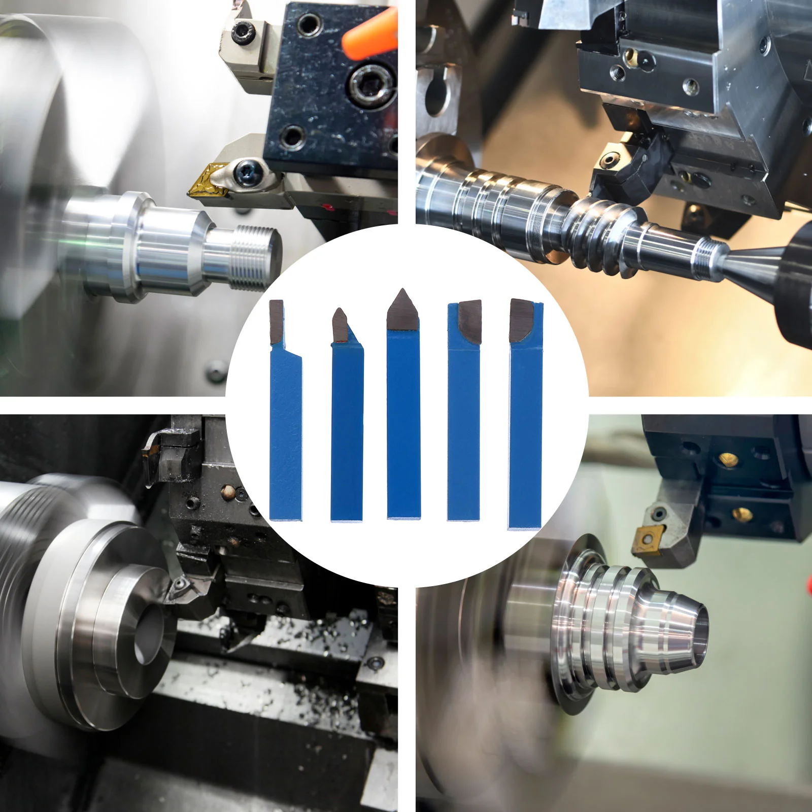 5 шт. токарный станок отрезная мощность долбежный и режущий инструмент