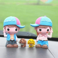 creative hanfeng cartoon dog doll car interior decoration home decoration porch wine cabinet decoration gifts