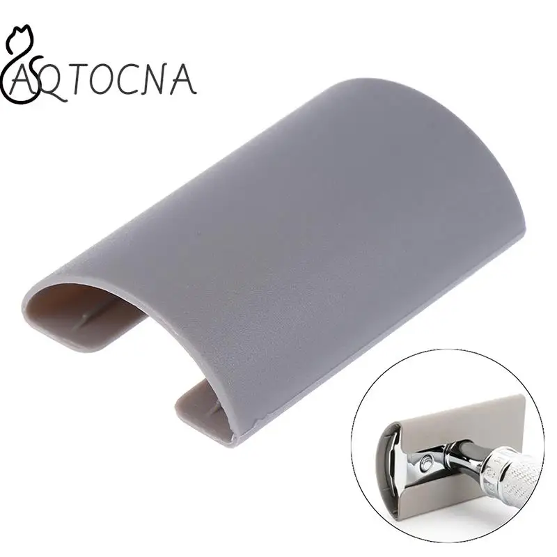 

Plastic Razor Head Protective Cover Case Double Edge Razor Head Sleeve Long Handle Universal