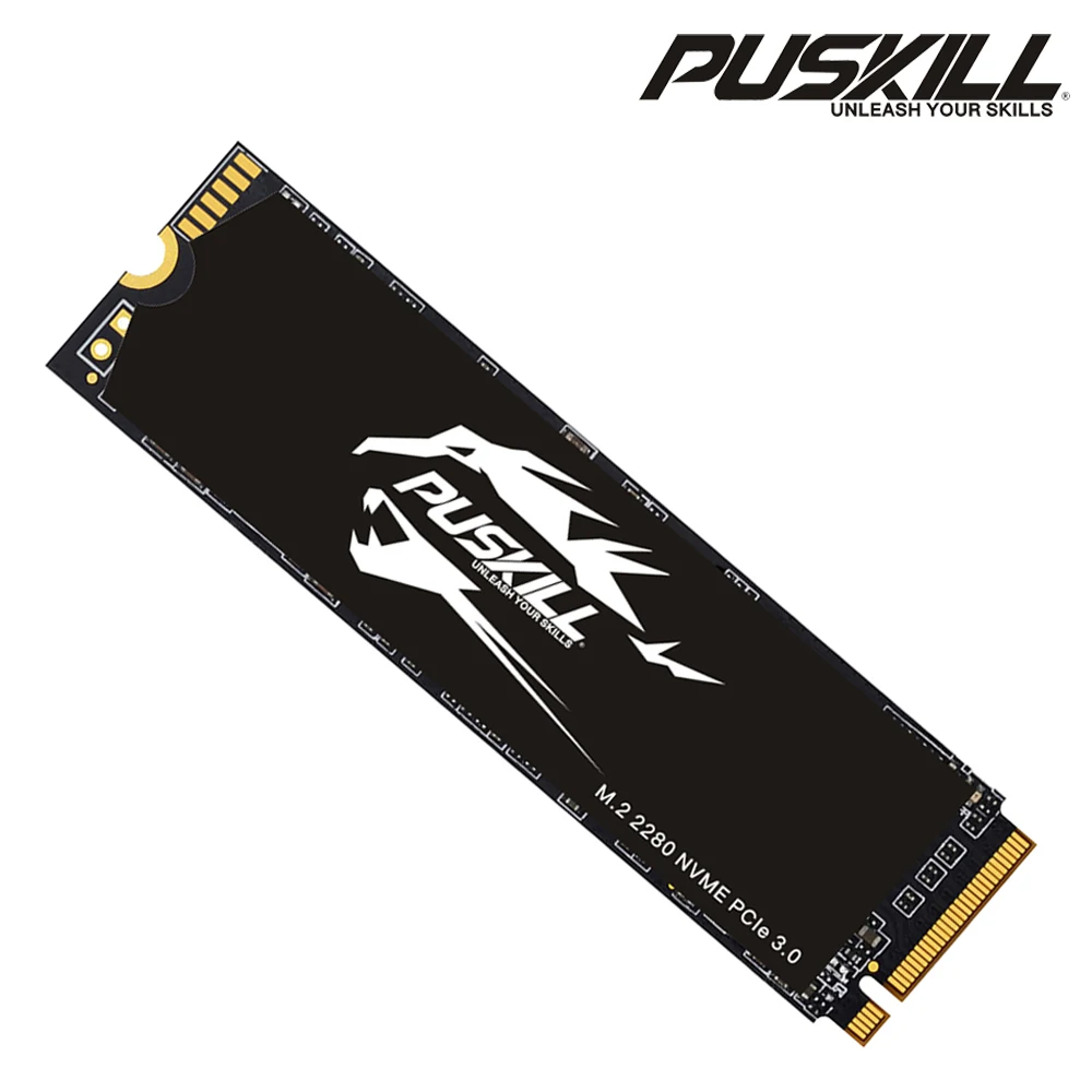 

PUSKILL Hard Disk M.2 NVME SSD 512G 1TB 2TB 128G 256G PCIe SSD M2 2280 Internal Solid State Drive Laptop Noteboook Desktop