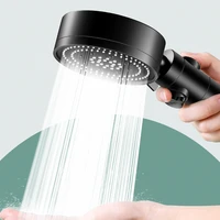 hand black shower head filter rainfall system bathroom hygienic shower head toilet power pommeau de douche home accessories