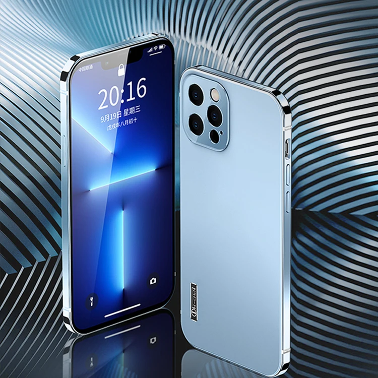 Najtaniej Metalowy Futerał Magnetyczny Do IPhone13 12 Pro Max Obudowa Ochronna Do Aparatu IPhone 11 Pro Max Porównywalna Do Oryginalnej Obudowy
