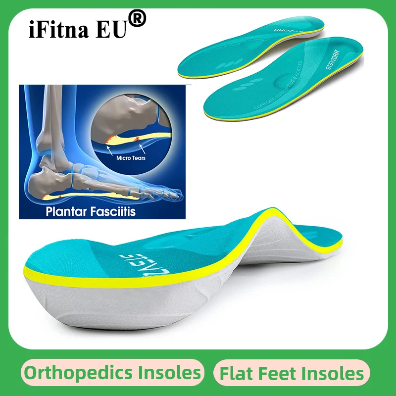 Plantar Fasciitis Flat Feet Pain Relief Orthopedic Insoles Sneakers Men Arch Support ,Women Heel Orthotics Insoles Shoe Inserts