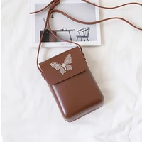 2022 fashion small crossbody bags women mini pu leather shoulder messenger bag ladies mobile phone bag clutch purse handbag