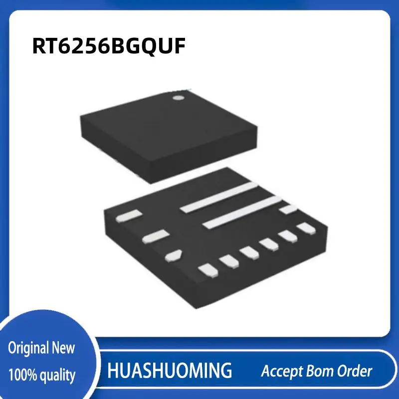 

5Pcs/Lot new RT6256BGQUF RT6256BGQ RT6256B RT6256 QFN-12