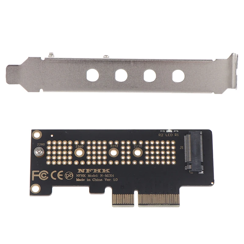 

M.2 NVMe Ssd Ngff To Pcie 3.0 X4 Adapter M Key Interface Card