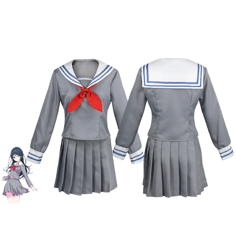 

School Uniform Anime Cosplay Costume girl halloween Project Sekai Colorful Stage Feat Hoshino Ichika Azusawa Kohane hombre