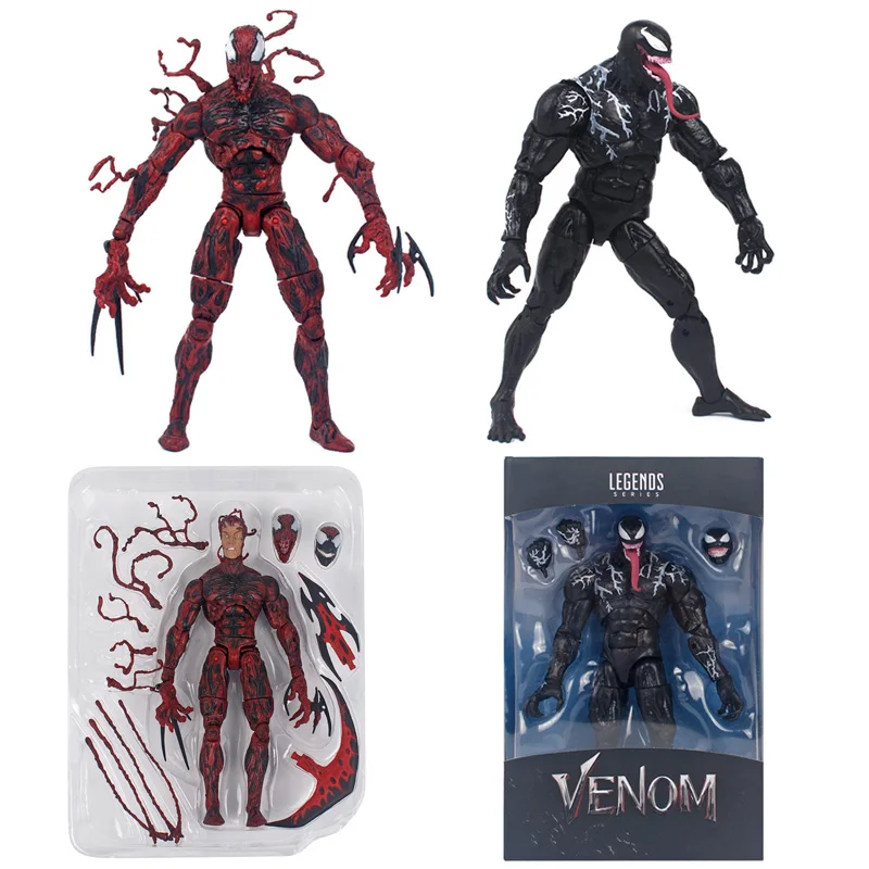 

Marvel The Venom Action Figure The Avengers Let There Be Carnage Toys Spiderman Figure Anime Christmas Gift Children Toy