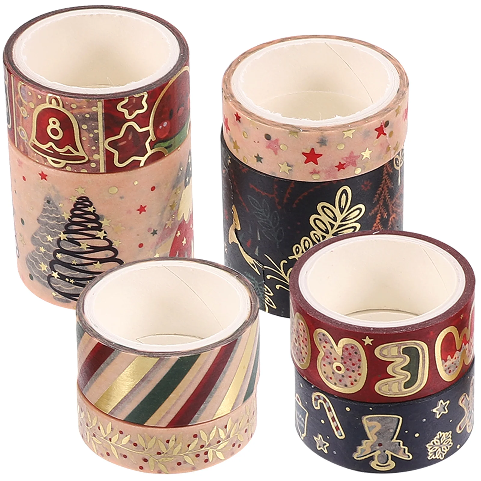 

8 Rolls of Decorative Washi Tape Decorative Scrapbooking Tape DIY Washi Tape