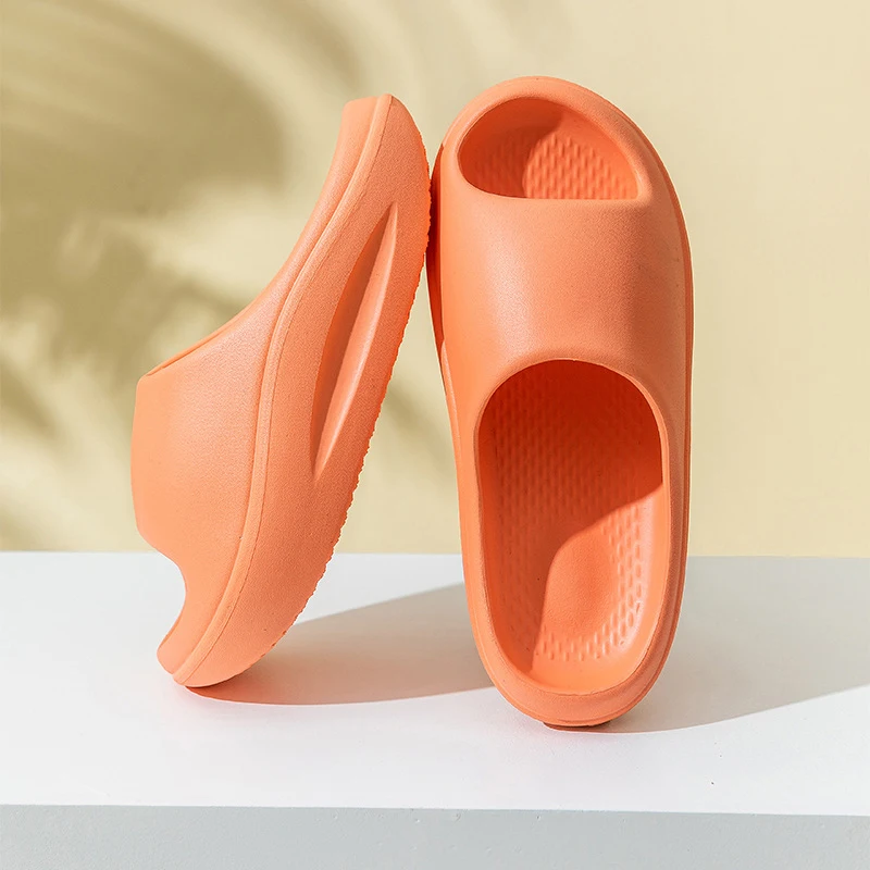 Casual Home Slippers Women Fashion Summer Beach Slides Outdoor Sandals Shoes Non-slip EVA Soft Thick Sole Unisex Indoor Slippers