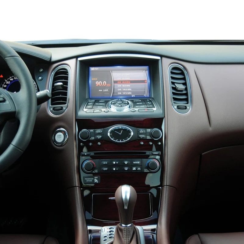 

For Infiniti EX25 EX35 EX30D 7inch screen Car Center Console Interior Touch Screen Navigation Glass Tempered Film Toughened Film