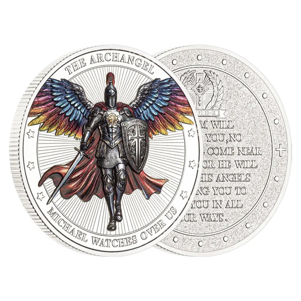 

Коллекционная монета Архангел Михаил