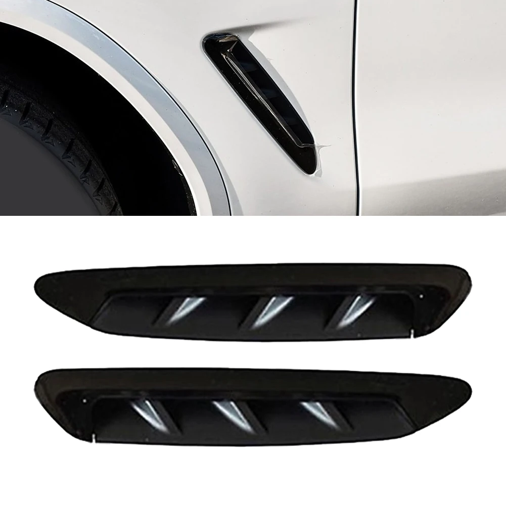 Фото Накладка на воздуховод переднего брызговика для BMW X3 G01, X4 G02 2019-2023, аксессуары для экстерьера автомобиля №4