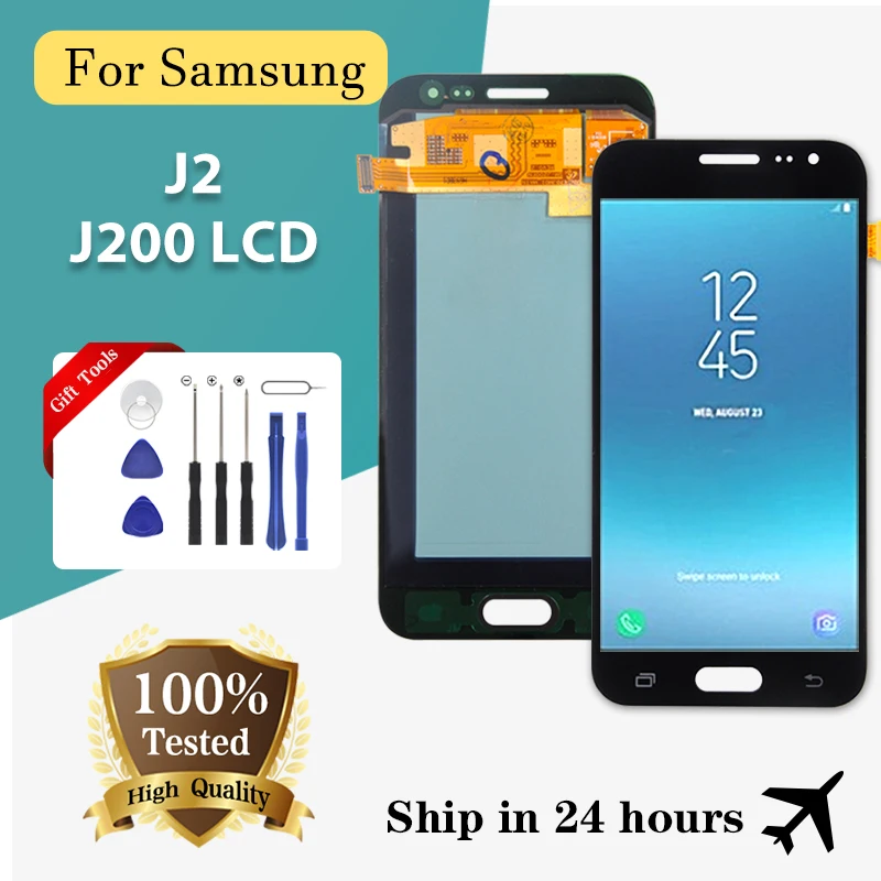 

Brand New 4.7 Inch For Samsung Galaxy J2 LCD J200 Display Touch Screen Digitizer J200Y J200F J200G J200H J200GU Assembly