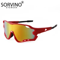 sorvino men mirror bicycle sunglasses cycling sports sun glasses one piece gradient lens uv protection bike shades eyewear women