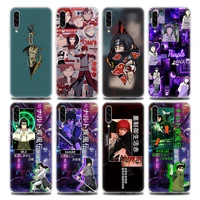 anime naruto itachi hinata sasuke clear phone case for samsung a70 a70s a40 a50 a30 a20s a10 a10s note 8 9 10 20 soft silicone