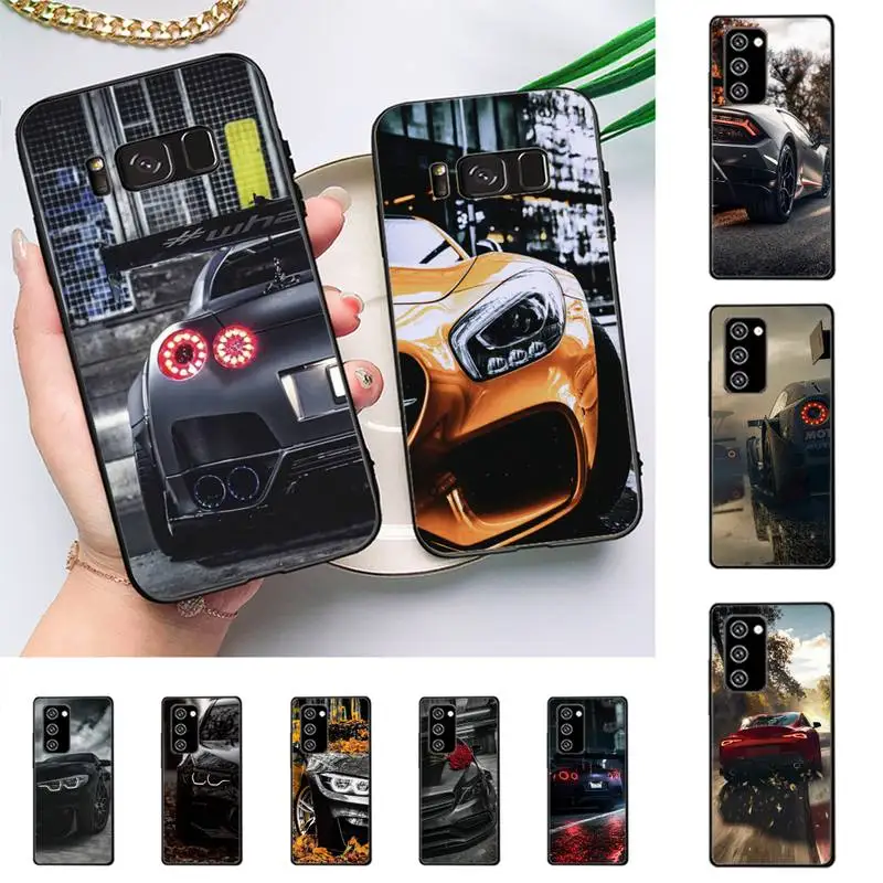 

Sport Car Cool Phone Case For Samsung Galaxy Note 10Pro Note 20ultra cover for note20 note10lite M30S Back Coque