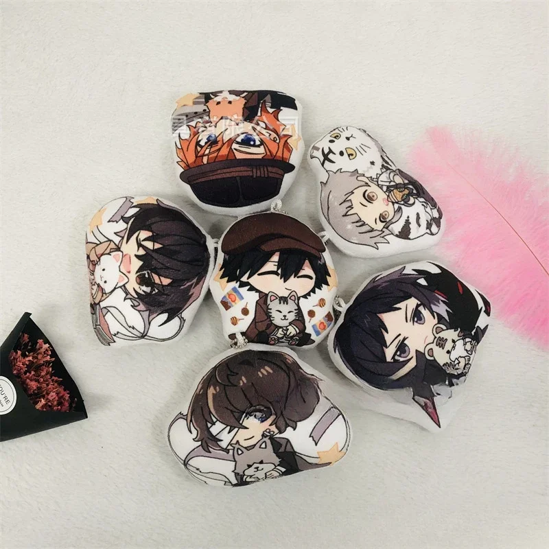 Анимационные производные плюшевые мини-куклы с подвеской Nakajima Atsushi Dazai Osamu Ryunosuke