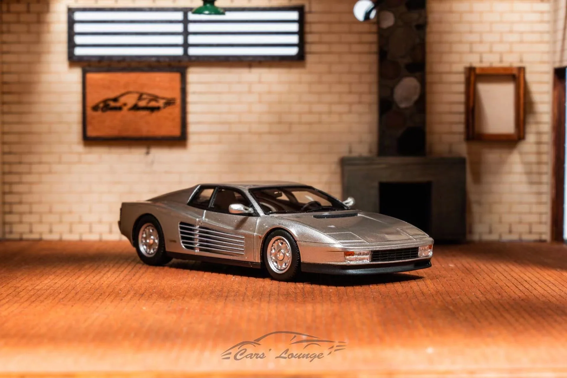 Модель Cars' lounge 1:64 Testarossa Giallo Argento