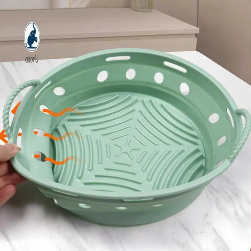 

Square Round Barbecue Pad Repeatable Air Fried Pot Pad Bakeware Silicone Baking Tray Multi-functional Baking Dishes Silicone