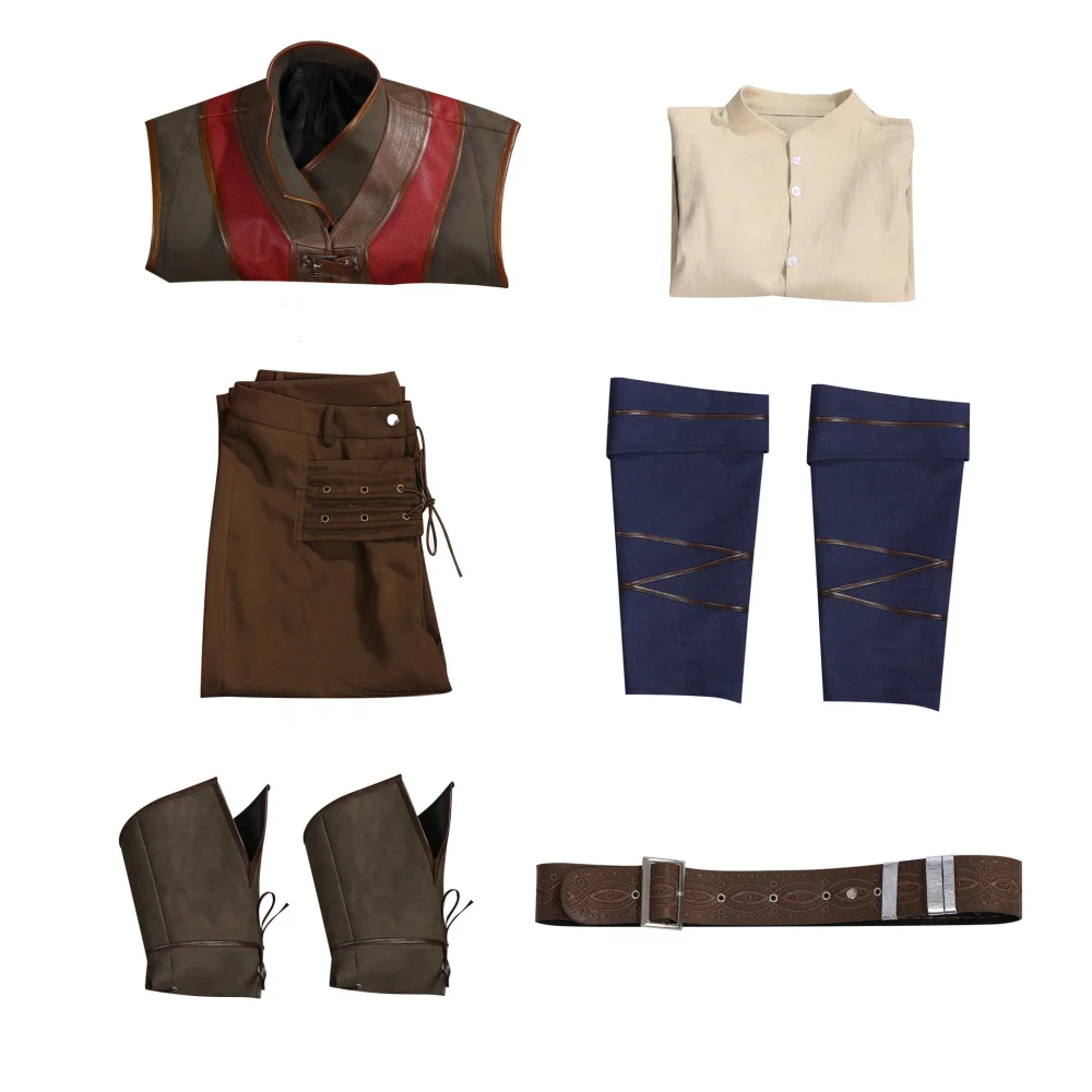 Shadowheart Косплей Костюм Хэллоуин Наряд Горячая Игровая Броня Униформа Куртка