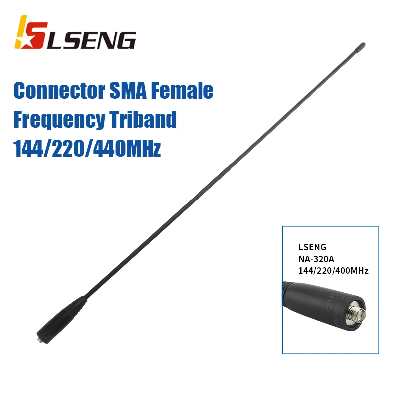 Lseng телефон радио антенна коммуникатор Любительская двойной Диапазон VHF UHF для