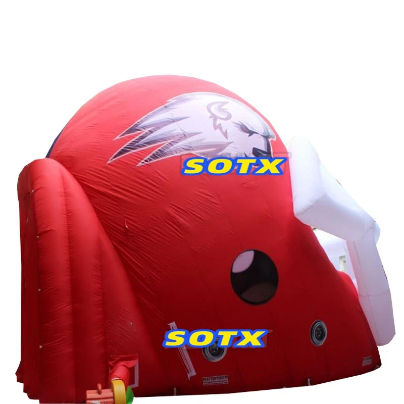 

Durable Sport Team Cheap Inflatable Football Helmet Tunnel Inflatable Entrance Football Helmet Sport Tunnel For Sale
