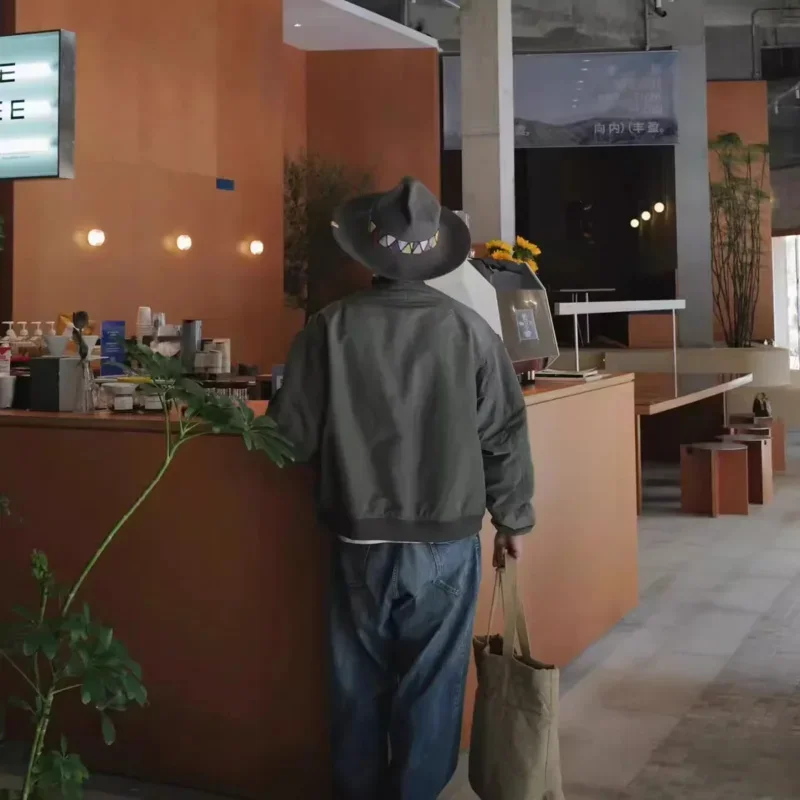 VISVIM 23AW THORSON CRASH MA1 хлопковая куртка Thor в одном стиле