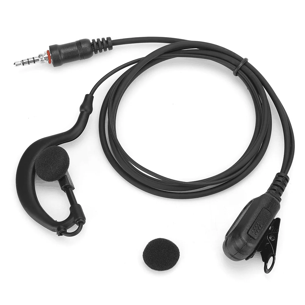 Walkie Talkie Headset IP54 Waterproof Earpiece for ICOM IC-M33 M25 M34 Ham Radio