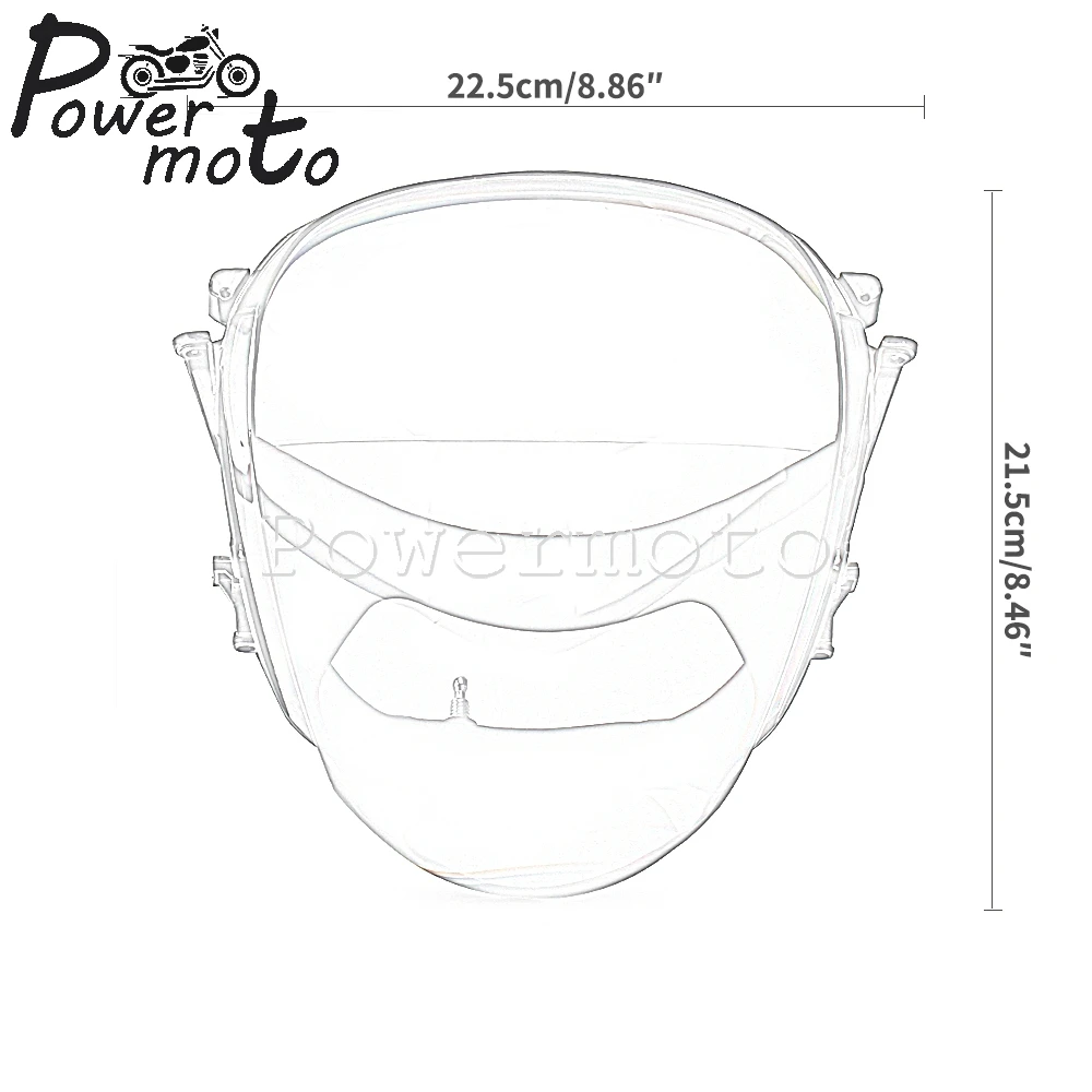 Фото Стеклянная крышка фары скутера для Piaggio Zip 100 98 4T 125 124 50 49 2T AC 50 49 4T 50 2T DT LC SP Защита передних фар №2