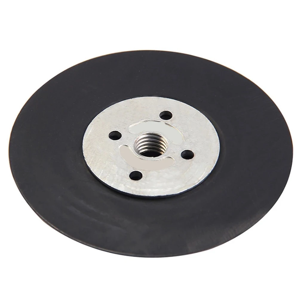 

5/6'' 125/150mm Fiber Disc Backing Pad With Lock Nut For Angle Grinder M14 Threaded Adapter Plate Sanding Discs