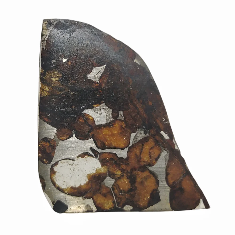 

Sericho High-Quality Olivine Meteorite Specimen Olivine Meteorite Section Handicraft Natural Meteorite Material