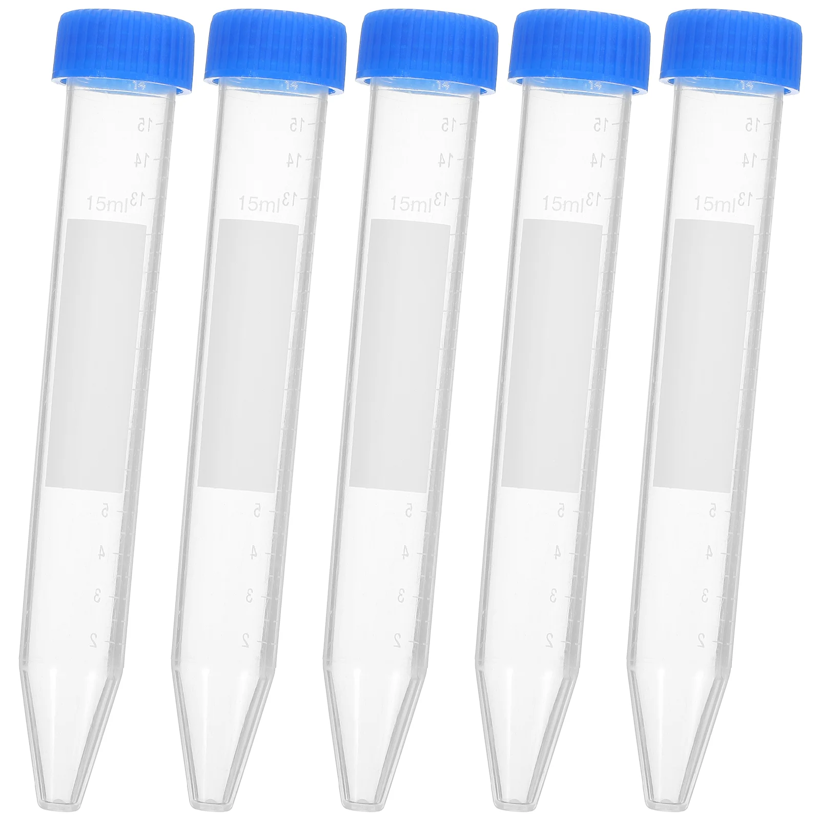 

Centrifuge Tube Container, 50 Pack 15ml Test Tubes with Snap Cap for Sample Storage Container,- Leak Pointed Can Laboratory