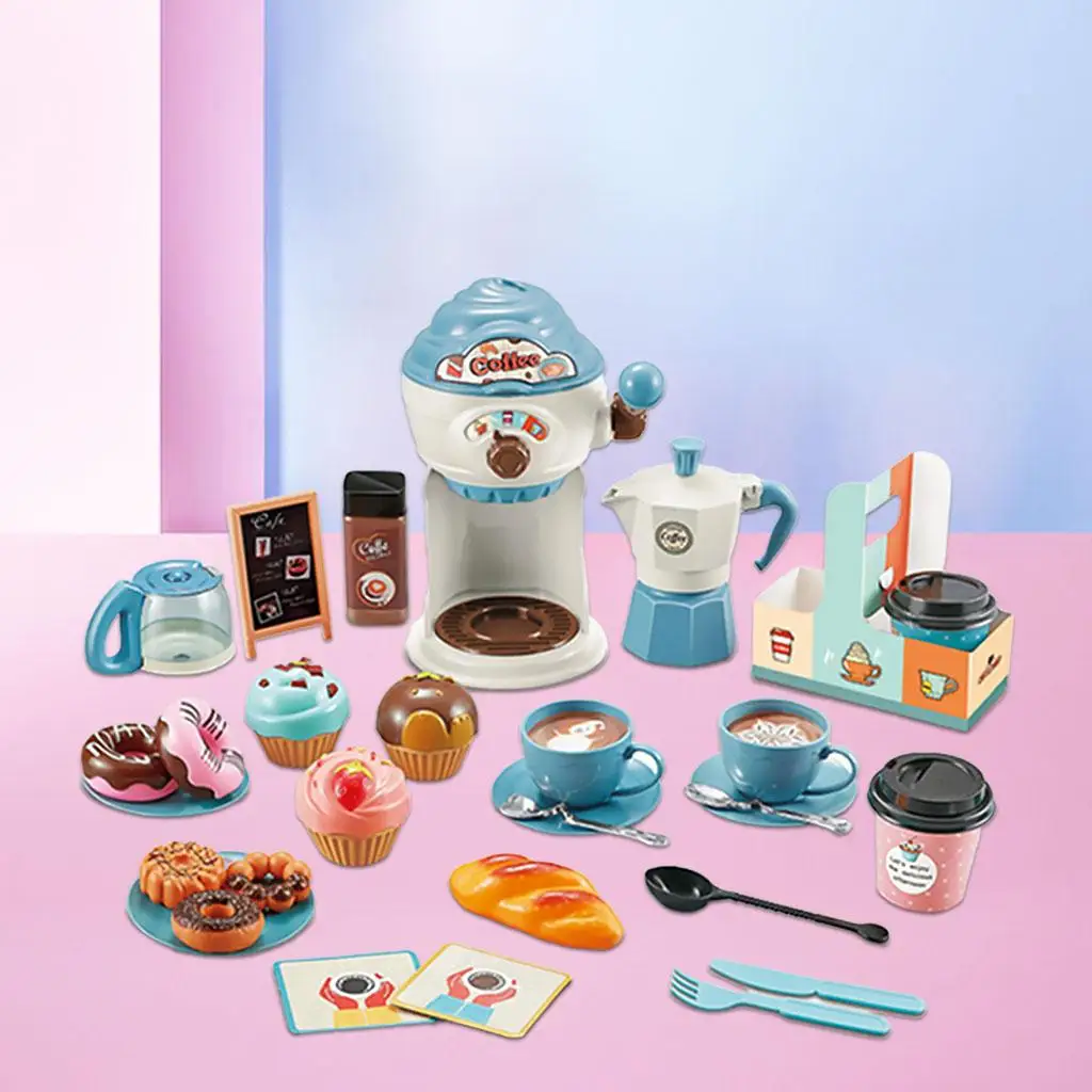

Simulation Tea Set Role Play Toy Set Tableware Gift Development