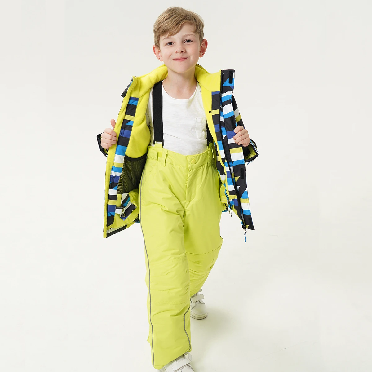 Детские лыжные штаны HONEYKING зимние уличные водонепроницаемые теплые брюки