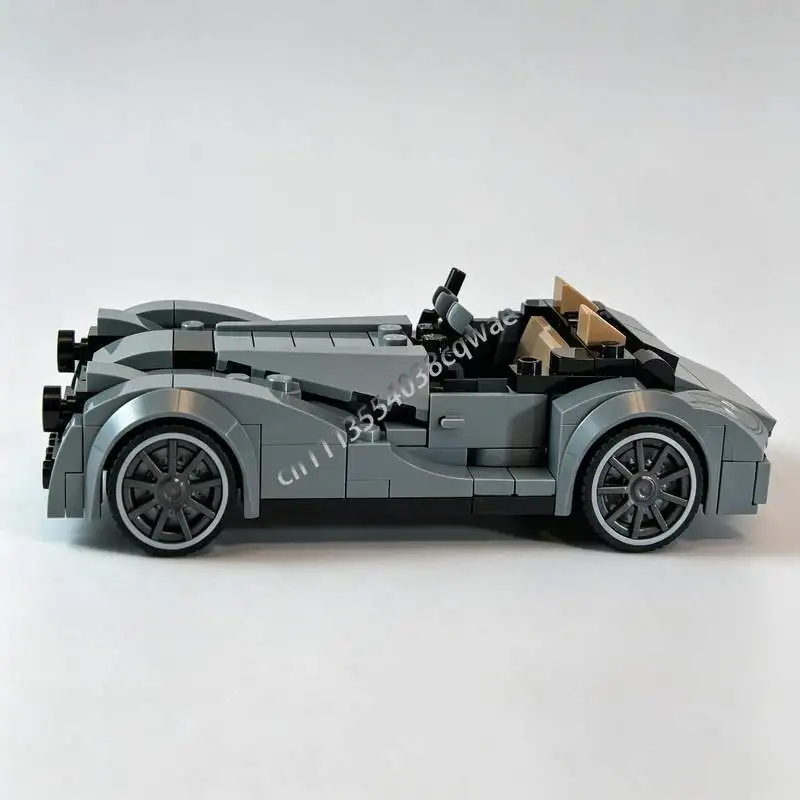 Фото Набор для сборки гоночного автомобиля Morgan Supersport (210 деталей), модель MOC, конструктор-головоломка, популярный коллекционный подарок №2