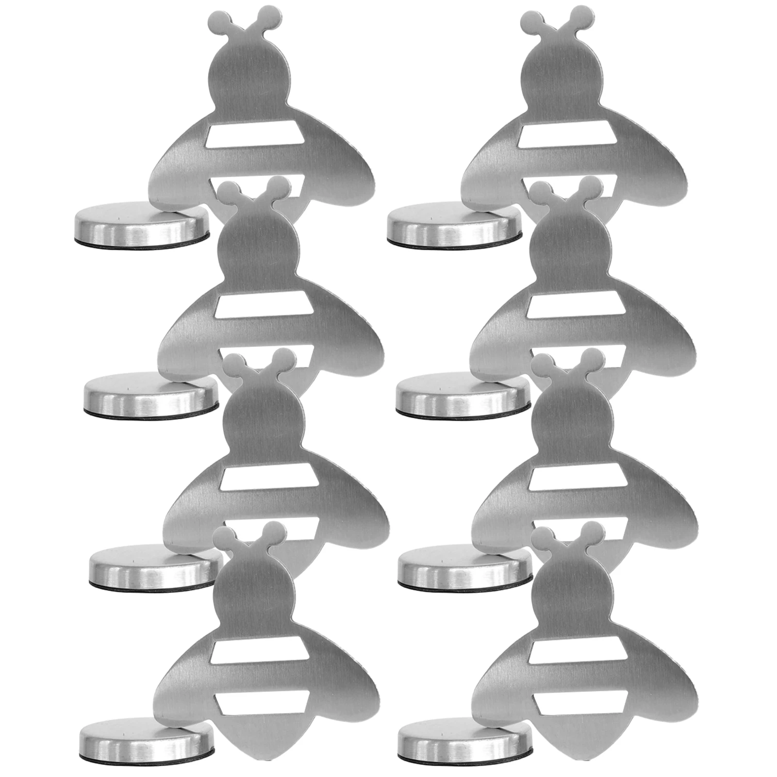 

8 Sets Restaurant Curtains Decoration Magnetic Clips Home Tablecloth Weights For Outdoors Practical Picnic Stainless Steel