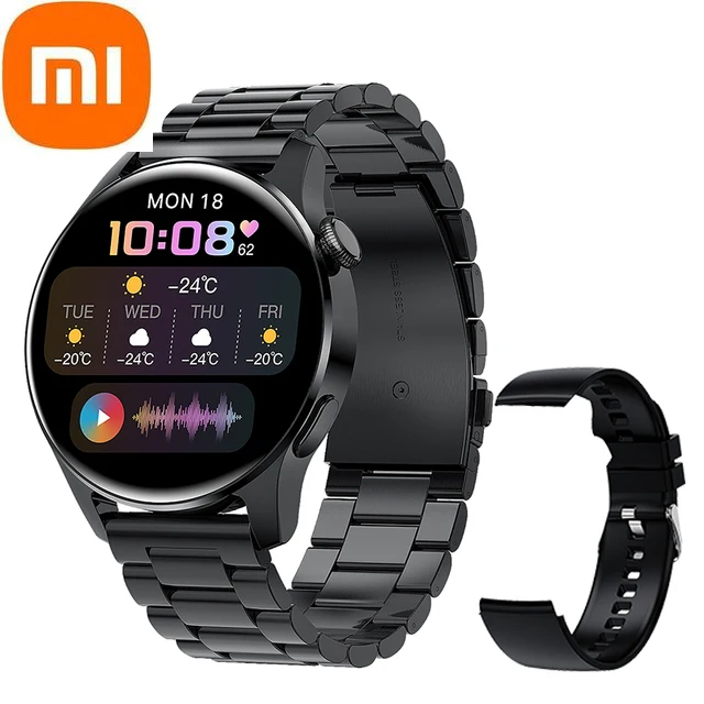 

Смарт-часы Xiaomi мужские водонепроницаемые спортивные с фитнес-трекером и Bluetooth