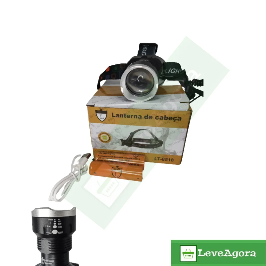 

Rechargeable and Adjustable Focus Super Led Head Flashlight-LT-8518
