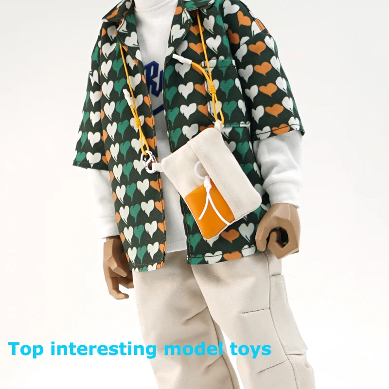 

Сумка для отдыха ручной работы EWWORKS в масштабе 1/6, Сумка с металлической цепочкой для 12-дюймовой экшн-фигурки, аксессуары для кукол