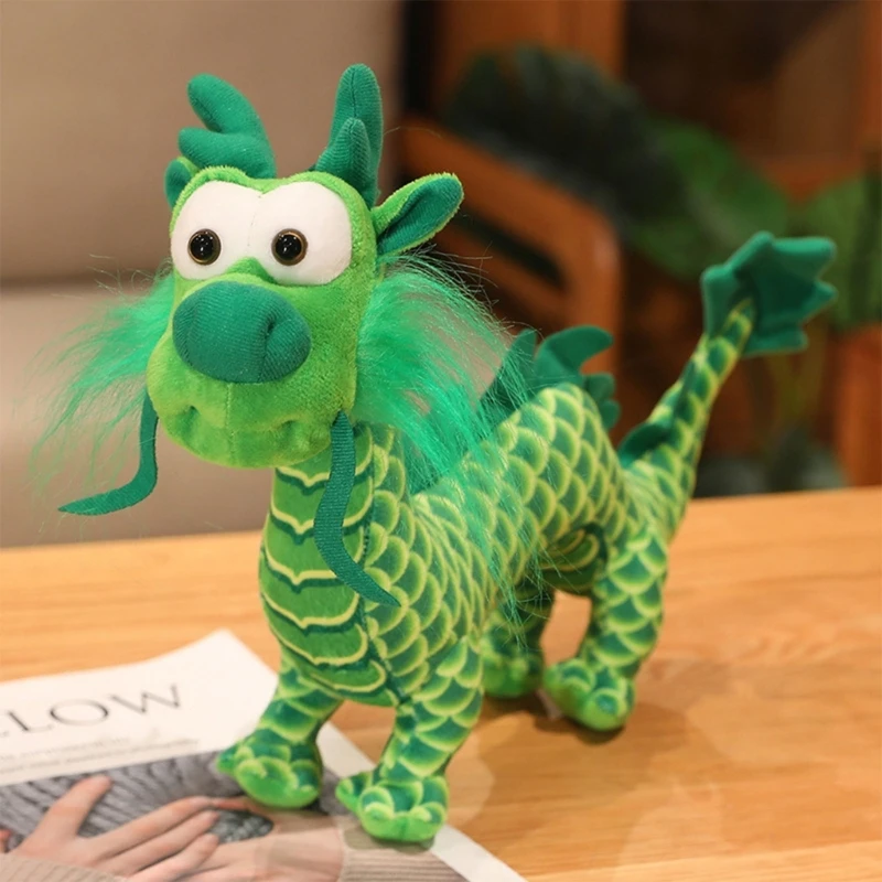 Рисунок 3 - Новогодние реалистичные талисманы в форме дракона